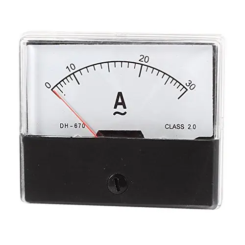 Аналоговый амперметр переменного тока 0 30 А 1 2 3 5 10 20 50 А|analog ammeter|analog ammeter panelcurrent meter