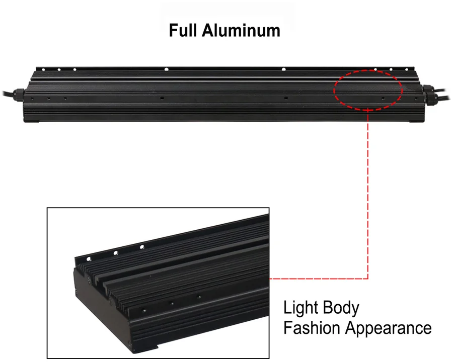 Popblom Led аквариумная светодиодная подсветка пресноводный аквариум свет Рыба Аквариум Led Chihiros с умным контроллером Turing75