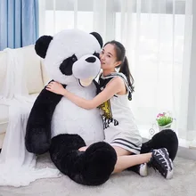 big lovely plush panda toy huge black white panda doll gift about 180cm y0005