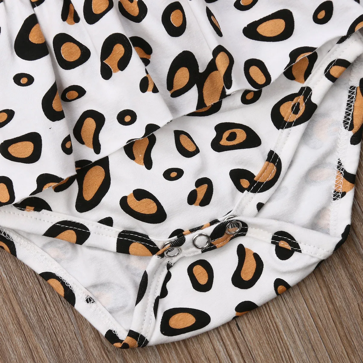 Комбинезон с леопардовым принтом для новорожденных девочек; комбинезон с длинными рукавами; комплекты одежды; Sunsuit; одежда для малышей
