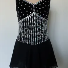 Лидер продаж, платья для фигурного катания на коньках для девочек, бренд, Vogue, соревнования в фигурном катании платье на заказ DR2964