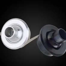 10 шт./Партия 1 Вт Светодиодный круглый потайной шкаф лампа мини потолочная лампа Чистый/теплый белый