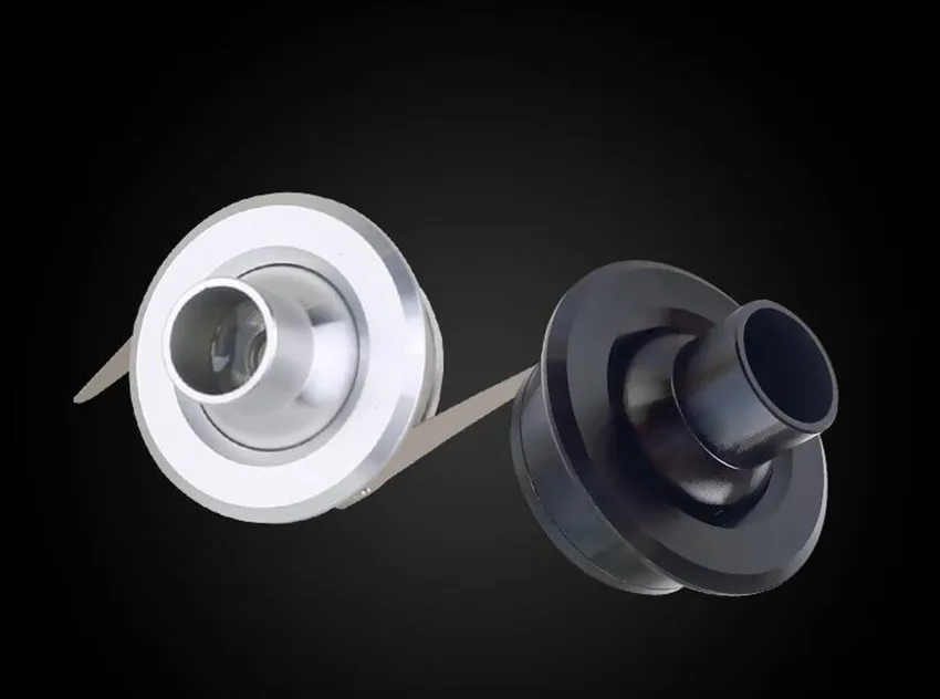 

Free Shipping 10pcs/lot 1w LED Round Recessed Cabinet Lamp Mini Ceiling Downlight Fixture Pure/Warm White