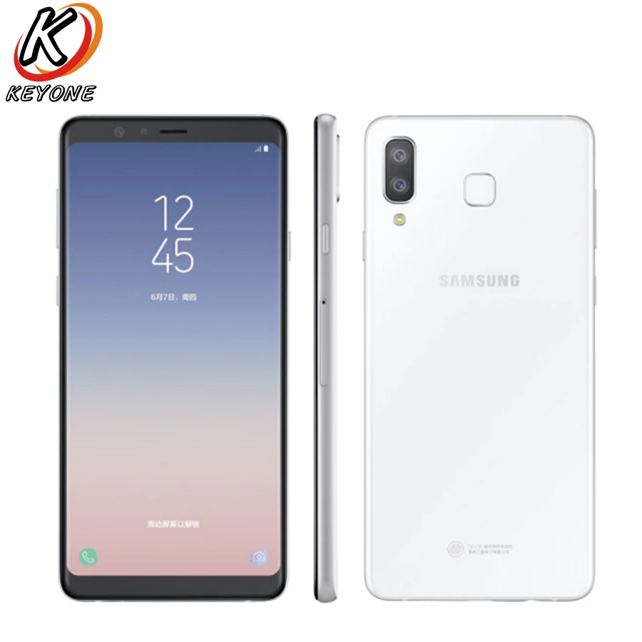 Samsung Galaxy A9 Sta r G8850 смартфон с 6 3 дюймовым дисплеем ОЗУ 4 Гб ПЗУ 64 ГБ 16 Мп + 24 МП 4G