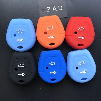 

ZAD 2button silicone car Key Case cover For VW Sharan For Seat Ibiza Leon Toledo Mii Altea Cordoba Arosa Alhambra Exeo FR shell