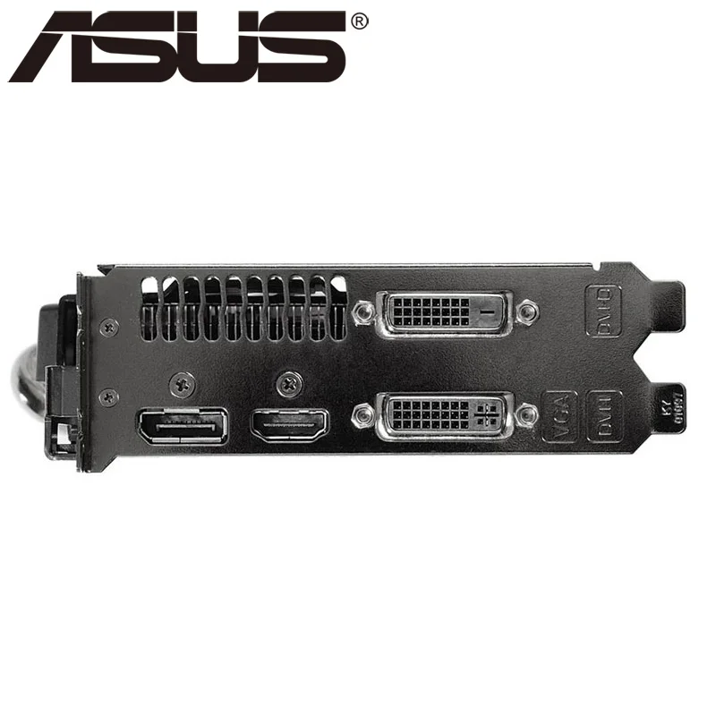 Видеокарта ASUS GTX 660 Ti 2 Гб 750 бит GDDR5 графические карты для nVIDIA Geforce GTX660 ti б/у VGA мощнее