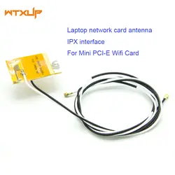 IPX interface для ноутбука WI-FI сетевой карты Антенна Mini PCI-E Pci express беспроводной адаптер WI-FI карты антенны