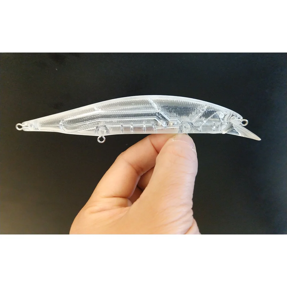 

GYFISHING 15 Pcs 120mm Unpainted Fishing Suspending Jerkbaits Blanks