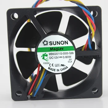 

MB60201V3-0000-G99 6020 6 cm 12V 0.60W 3-wire fan