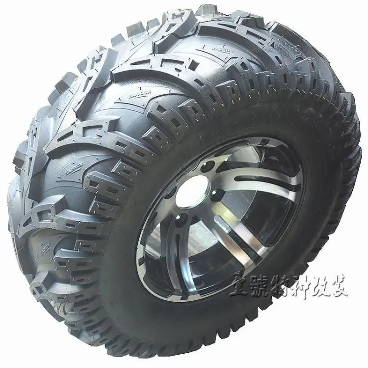 GO KART KARTING ATV UTV Buggy 26X11-14 Inch Dirt Bike Wheel Tyre Tire With Aluminum Alloy Hub |