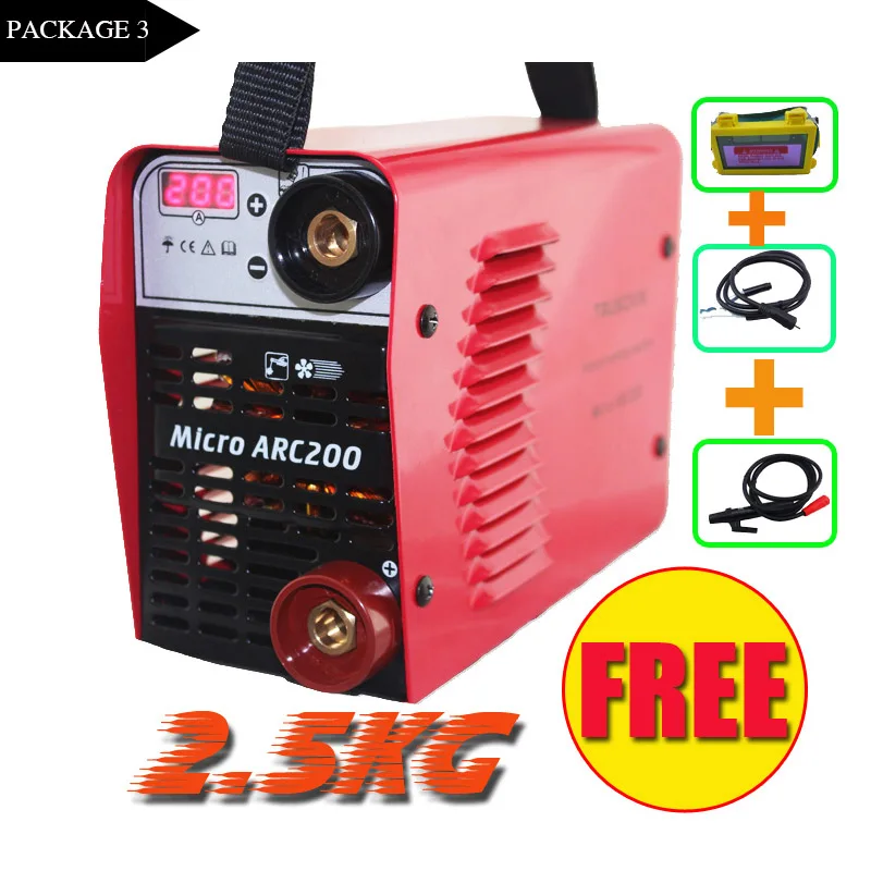Сварочный аппарат 220 В новый портативный DIY Мини IGBT инвертор DC Micro MMA сварочное