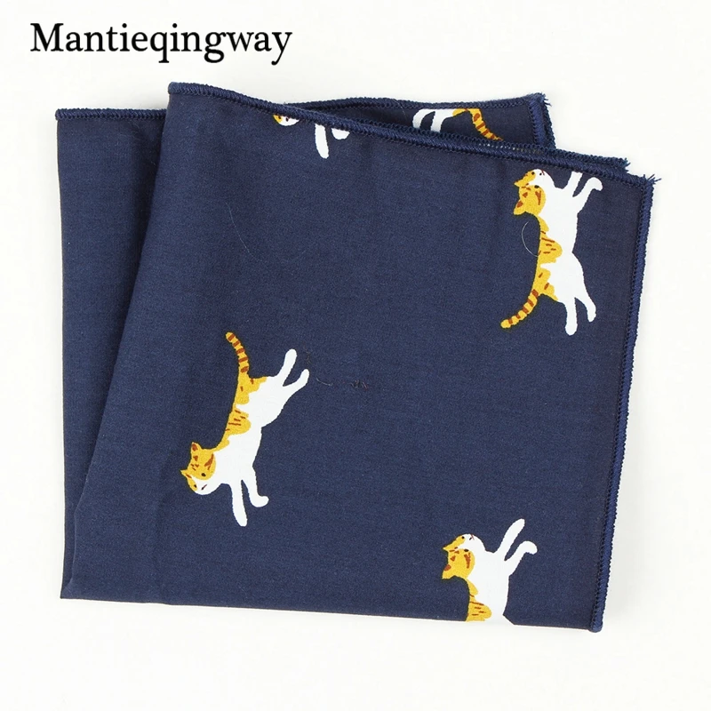 Mantieqingway Мода хлопок 24*24 см платок для Для мужчин свадьба носовой платок Бизнес Для мужчин S платок Полотенца для Костюмы карман