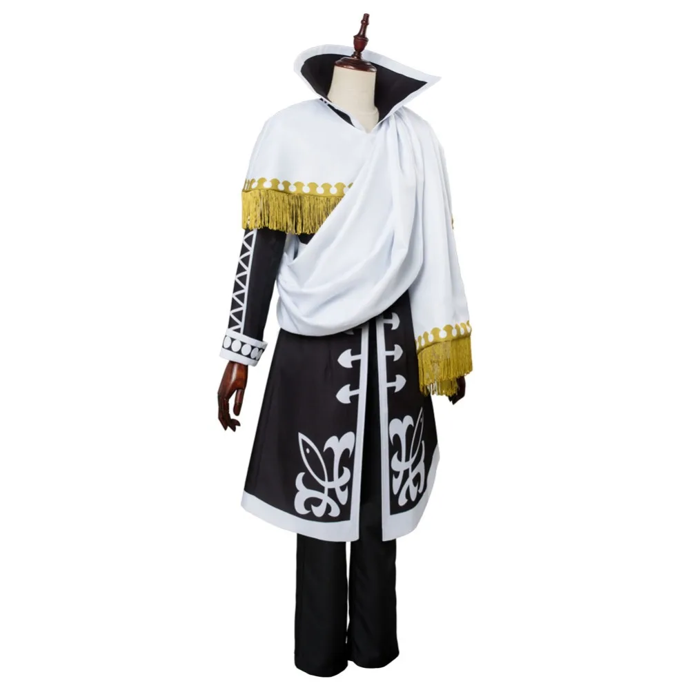 Season5 Fairy Tail Zeref Dragneel Косплэй костюм Zeref Dragneel император костюм наряд для взрослых Для мужчин Хэллоуин Детский костюм для вечеринок