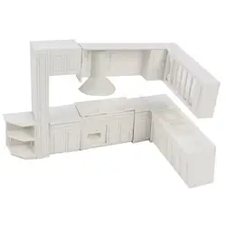 Кукольный дом миниатюрный игрушечный домик шкафчик кухонная мебель формы домашний Декор набор