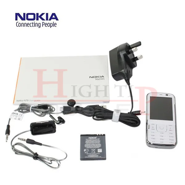 N79 3g 5MP wifi gps бренд Nokia N79 сотовые телефоны один год гарантии