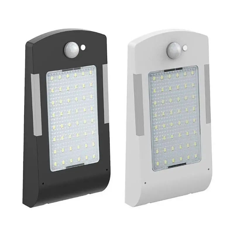 

48 SMD 2835 LED Solar Wall Light IP65 Waterproof Yard Wall Lamp PIR Body Sensing Lamp for Yard Outdoor Path