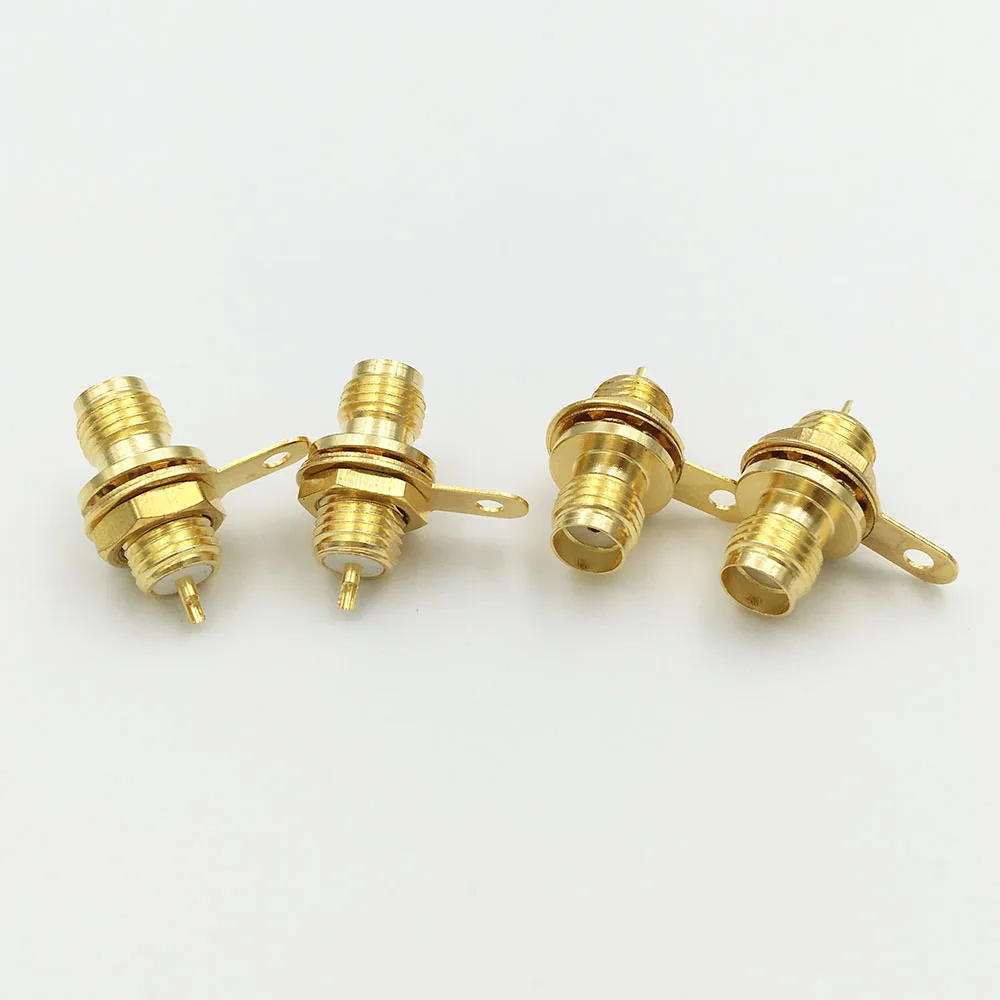 Латунный разъем SMA Гнездовой с гайкой 10 шт.|mount connector|l connectormount handle |