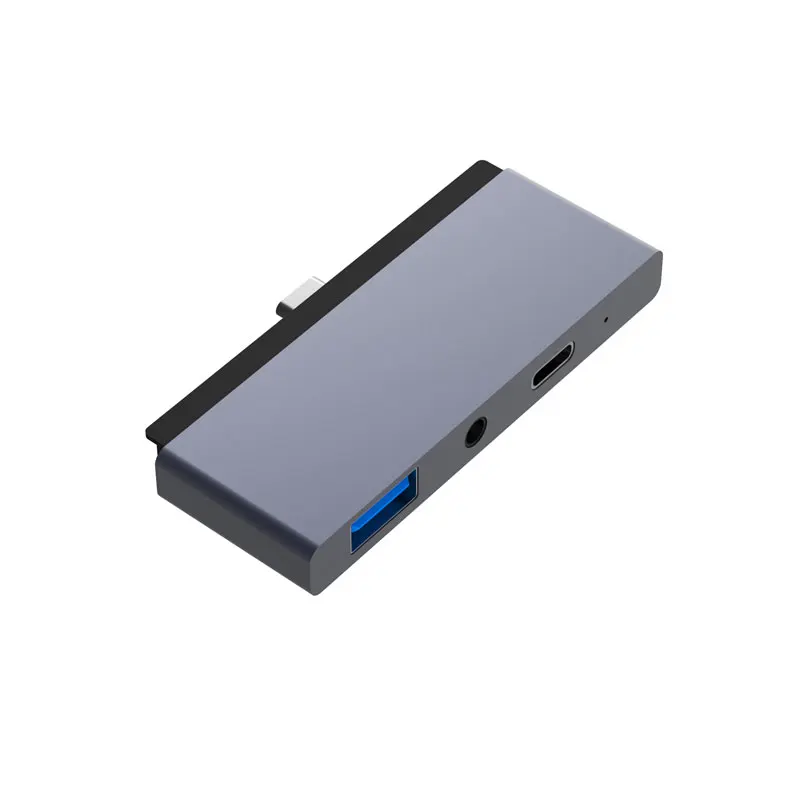 Mosible USB C Hub Thunderbolt 3 Adapter to PD Data HDMI Hub 3 0 Jack 3 5mm Headphone for iPad Pro 2018 Macbook Pro Air Type c