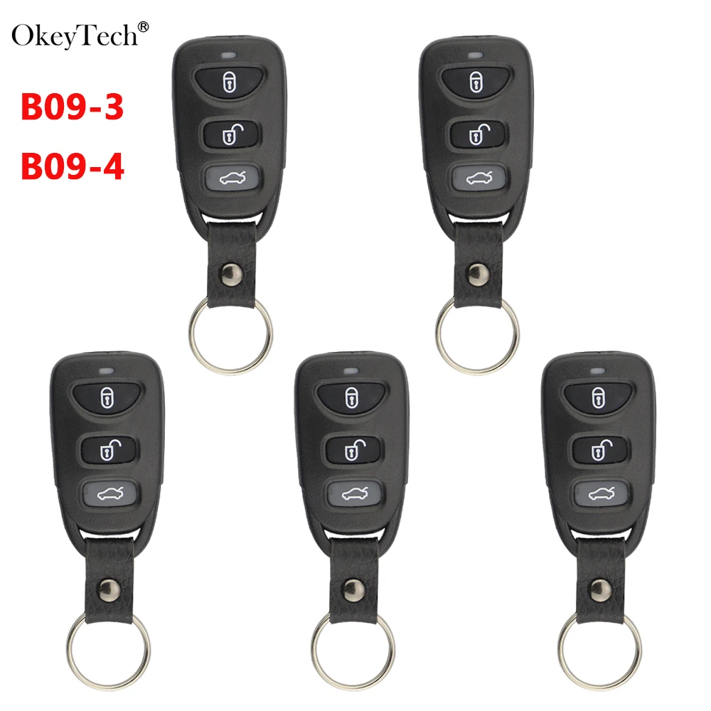 

Okeytech 5PCS/LOT KEYDIY Universal Remote Control KD Key Smart Car Key 3/4 Buttons Key For KD900/KD900+/KD200/URG200/Mini KD