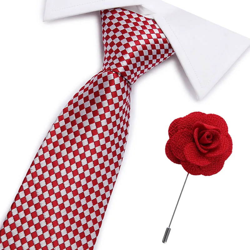 

2019 New 7.5cm Necktie 100% Silk Mens Tie 32 Colors Floral Ties For Men Wedding B Business Style Dropshipping Tie