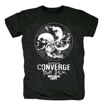 

Bloodhoof Converge Mens black cotton new T-Shirt : Asian Size