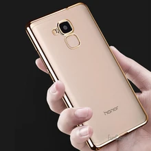 Чехол для Honor 5C с покрытием из кристаллов мягкий ТПУ прозрачный силиконовый штамп чехол для huawei Honor 7 Lite чехол для телефона s GT3 Тонкий чехол