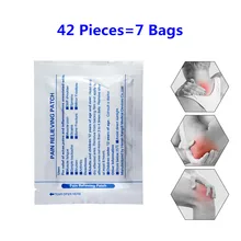 Ifory Health Care 42 sztuk mentol Pain Patch chińskie zioła plaster przeciwbólowy dla Arthriti Lumbago rwa kulszowa reumatyzm
