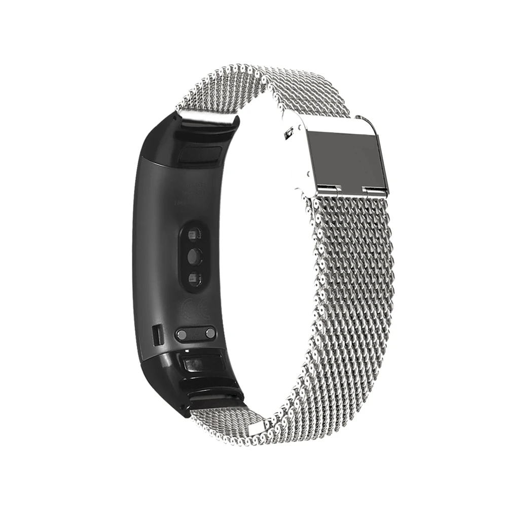 Для Huawei Band 3 Pro ремешок из нержавеющей стали металлический браслет Миланский для