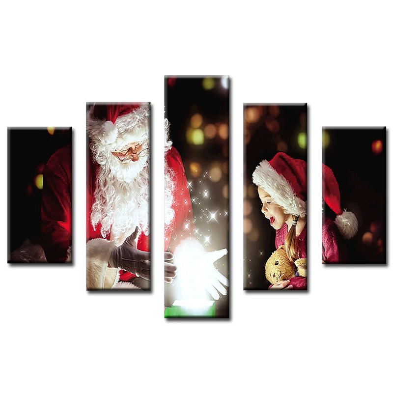 Diy Алмазная вышивка 5D рождественские Пейзажи Картины домашний декор DIY Алмазная картина мозаика наклейки крестиком Новогодний подарок