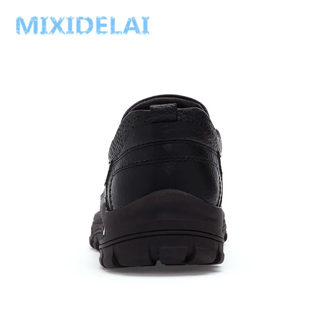 이탈리아 가죽의 우아함과 다목적 디자인으로 돋보이는 MIXIDELAI 남성용 로퍼 모카신