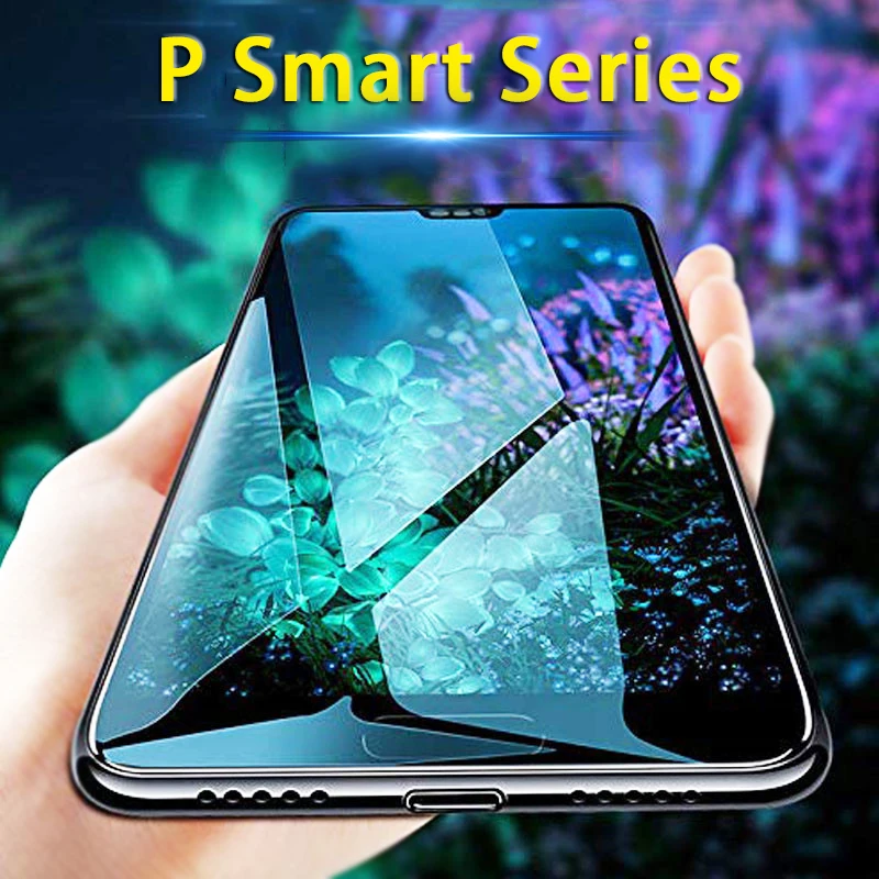 

Protective glass on for huawei p smart plus 6.3 screen protect 2019 protection film psmart tempered hawei huavei huwei armor 9h