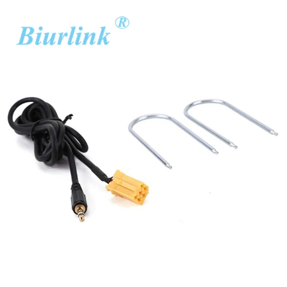 

Biurlink Car Radio MINI ISO Aux Adapter with Radio Removal Keys Tool For Fiat Grande Punto
