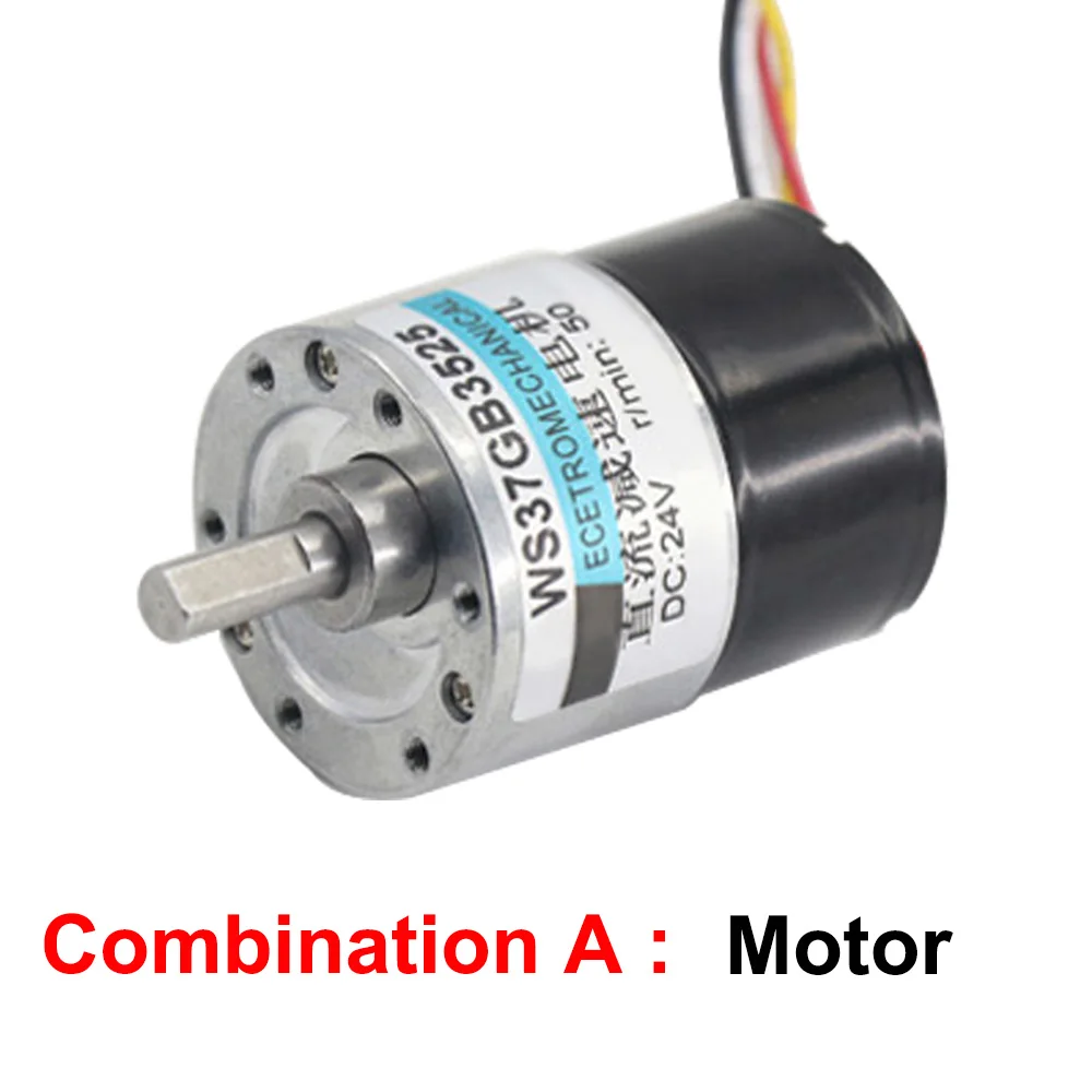 Moteur turbo à balais de 60W 12V 24V avec une protection IP élevée  disponible, Fabricant de moteurs à engrenages planétaires