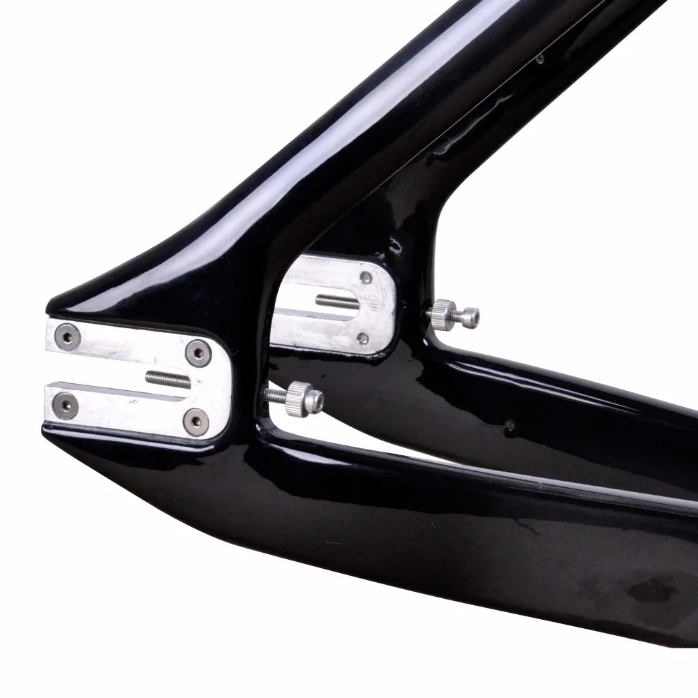 Clearance Free shipping DengFu full carbon Track Bike Frame Di2 UD Bicycle frame FM126 for hot sell 1