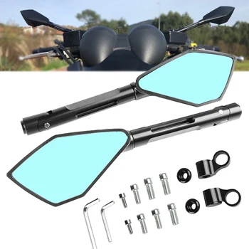 

Motorcycle mirror CNC side Rearview For Suzuki B-King yamaha YZF-R1 kawasaki z750 z800 KTM Honda BMW ST1300 Ducadi Monster 796