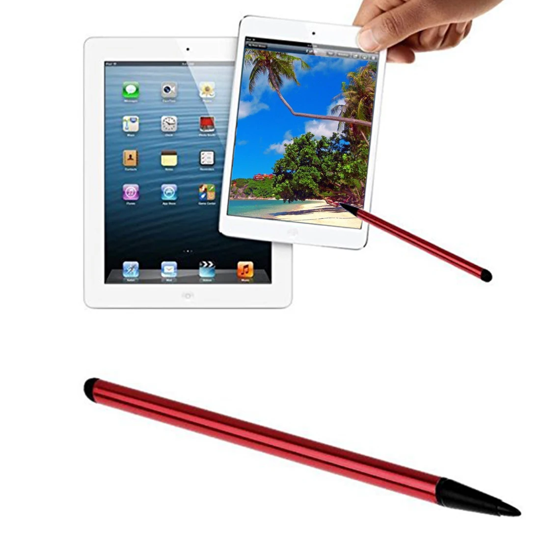 2Pcs Resistive Pen Touch Screen ABS Stylus Pencil for Tablet Phone
