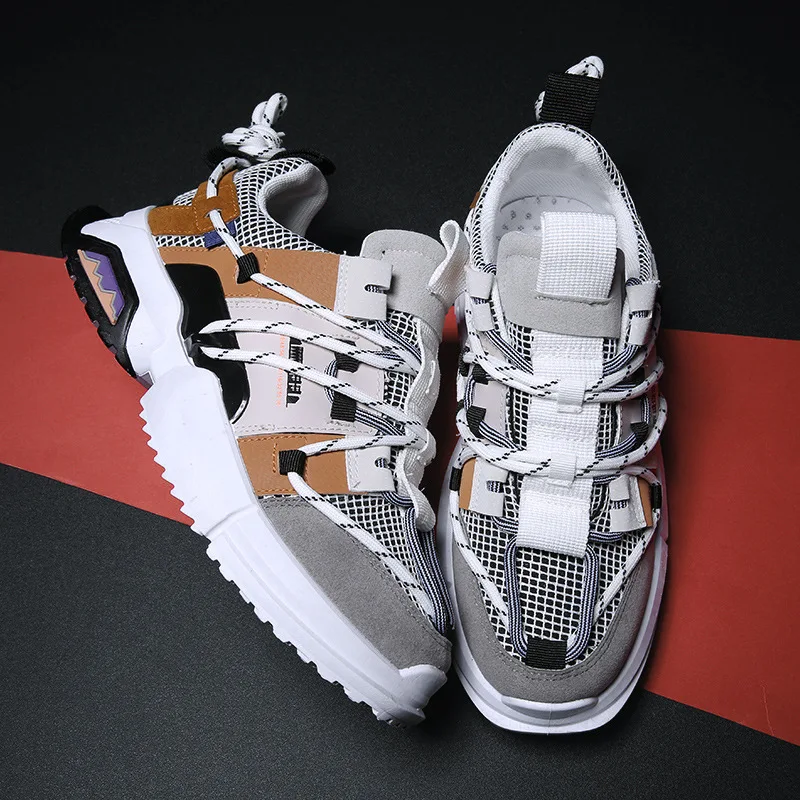 Dad Shoe Cloth Sneakers Color Split Casual Platform Shoes Men Tenis Masculino Adulto Zapatos De Hombre Scarpe Loafers Sneaker Dad Shoe Cloth Sneakers Color Split Casual Platform Shoes Men Tenis Masculino Adulto Zapatos De Hombre Scarpe Loafers Sneaker