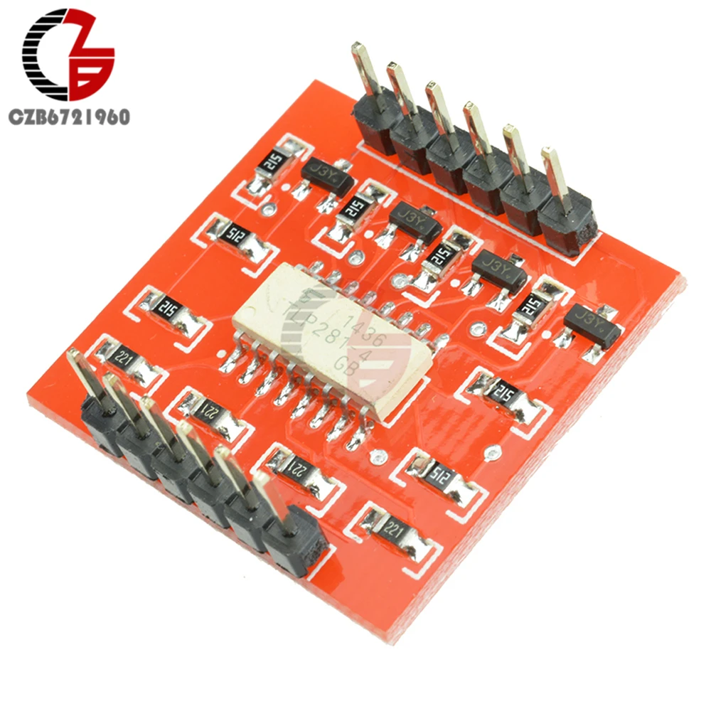 

TLP281 4 Channel Optical Coupler Isolation Module High/Low Level Expansion Board