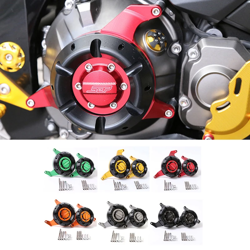 

For Kawasaki Z800 Engine Guards Aluminum Alloy Motorcycle Motor Left Right Side Protector Shell Slip On All Year 12 X 8 X 3 inch