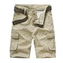 Новинка Брендовые мужские шорты летние мужские пляжные шорты хлопковые повседневные мужские шорты Бермудские острова masculina Большие размеры