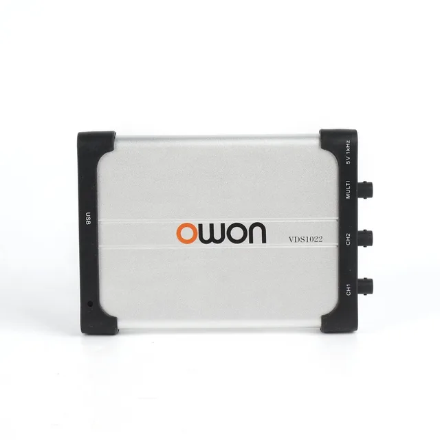 Best Quality Owon VDS1022 Oscilloscope Portable 25MHz 2+1 Channels Record USB Storage Waveform Generator Multimeter Spectrum Best Quality Owon VDS1022 Oscilloscope Portable 25MHz 2+1 Channels Record USB Storage Waveform Generator Multimeter Spectrum