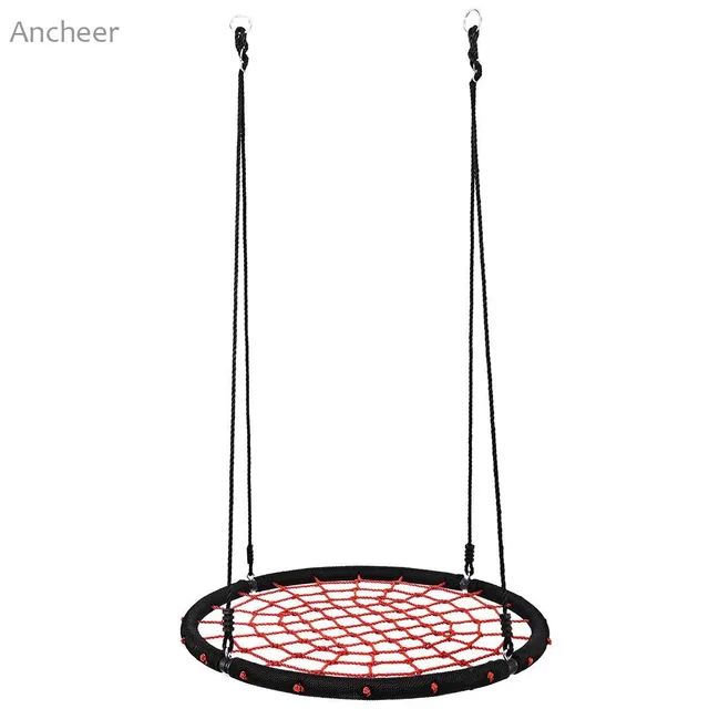 New Outdoor Comfort Durability Hanging Chair Large Hammock Net Round Swing Kit New Outdoor Comfort Durability Hanging Chair Large Hammock Net Round Swing Kit