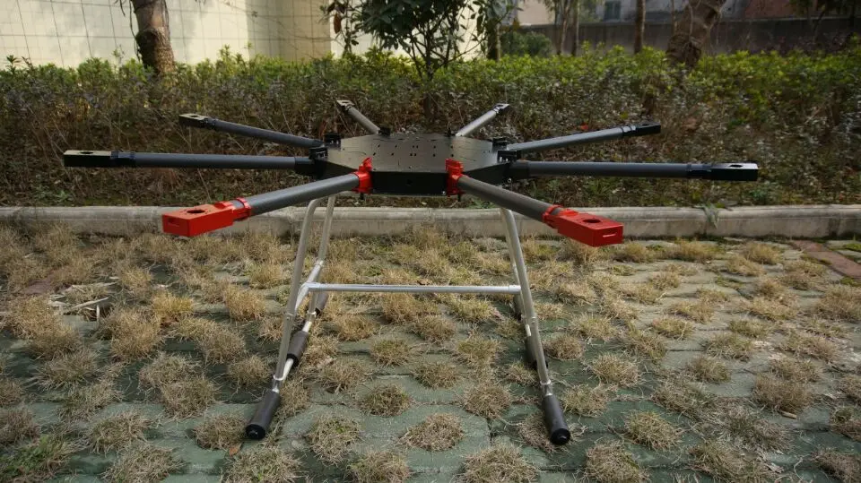 Kopen 8 Axis 5 KG 10L Landbouwverstuivers onbemande RC drone lege carbon frame Mist Landbouw Machine UAV frame