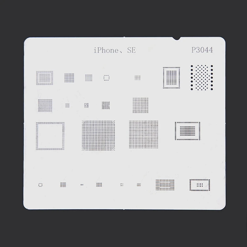 16 шт IC BGA чип для ремонта набор трафаретов комплект Qualitied припоя шаблон для iPhone Damom