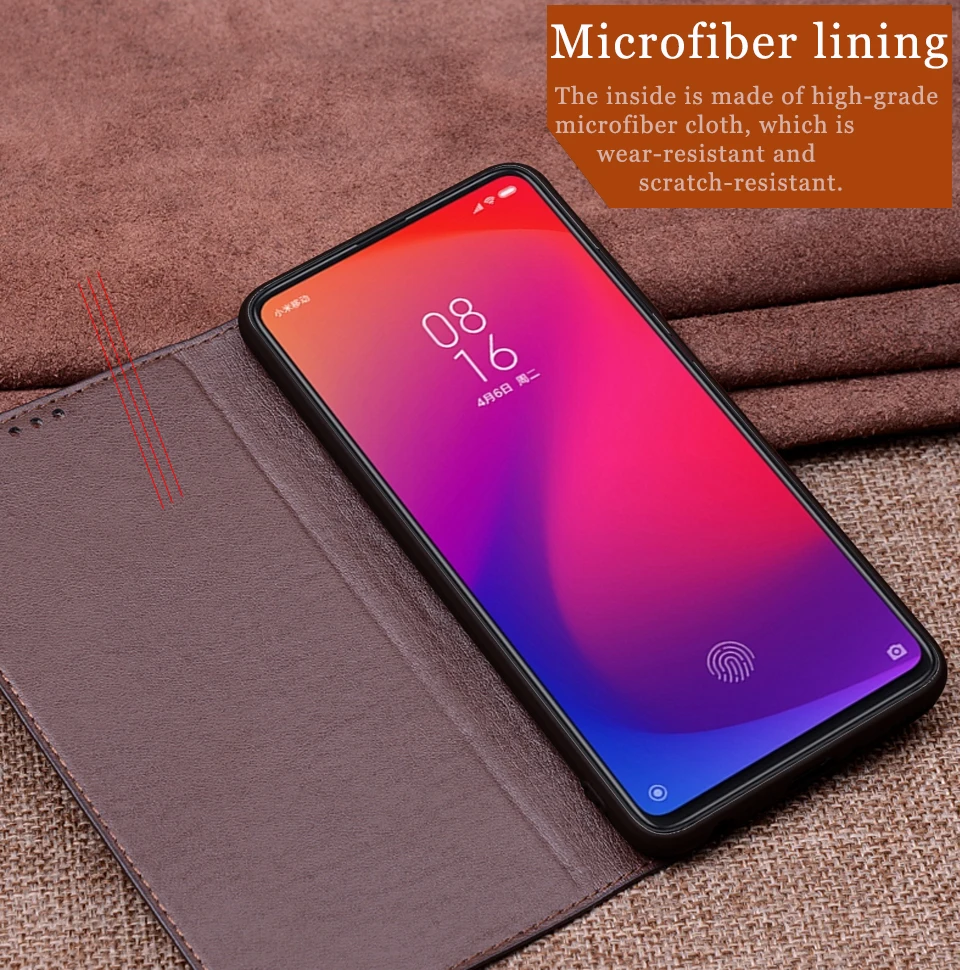 Чехол AIBOULLY для Xiaomi mi Red mi K20, мягкий силиконовый чехол-книжка из натуральной кожи, чехол для Red mi K20 Pro, чехол для телефона