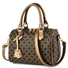 Винтажные настоящие женские сумки, классические сумки Flora, сумка через плечо, Женская вместительная Повседневная сумка-мессенджер