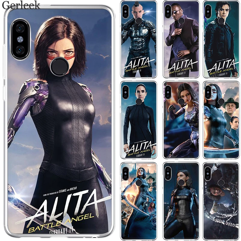 Жесткий Чехол для мобильного телефона Desxz Alita Movies Xiaomi Mi 5 5S 6 8 9 A1 A2 5X 6X Mix 2S F1 Lite