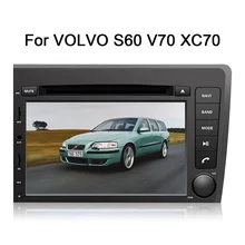 2 din Android 9,0 автомобильный dvd-плеер gps навигация для Volvo S60 V70 XC70 2000-2004 Мультимедиа стерео Авто головное устройство видео