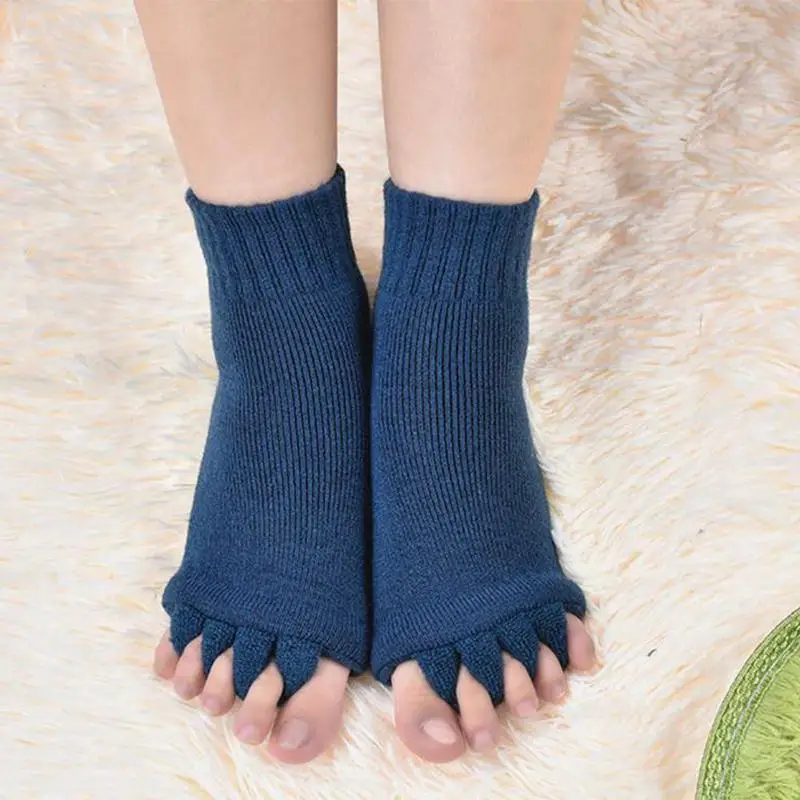 BTLIGE носки с пальцами ноги педикюрные носочки для педикюра, на палец сепараторы ногах разделитель для ухода за ногтями палец массажер для большого пальца стопы можно разделитель для пальцев ноги для пяток