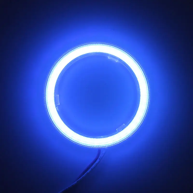 COB ангельские глазки Авто Halo кольца cob led drl фара дневного света для автомобиля